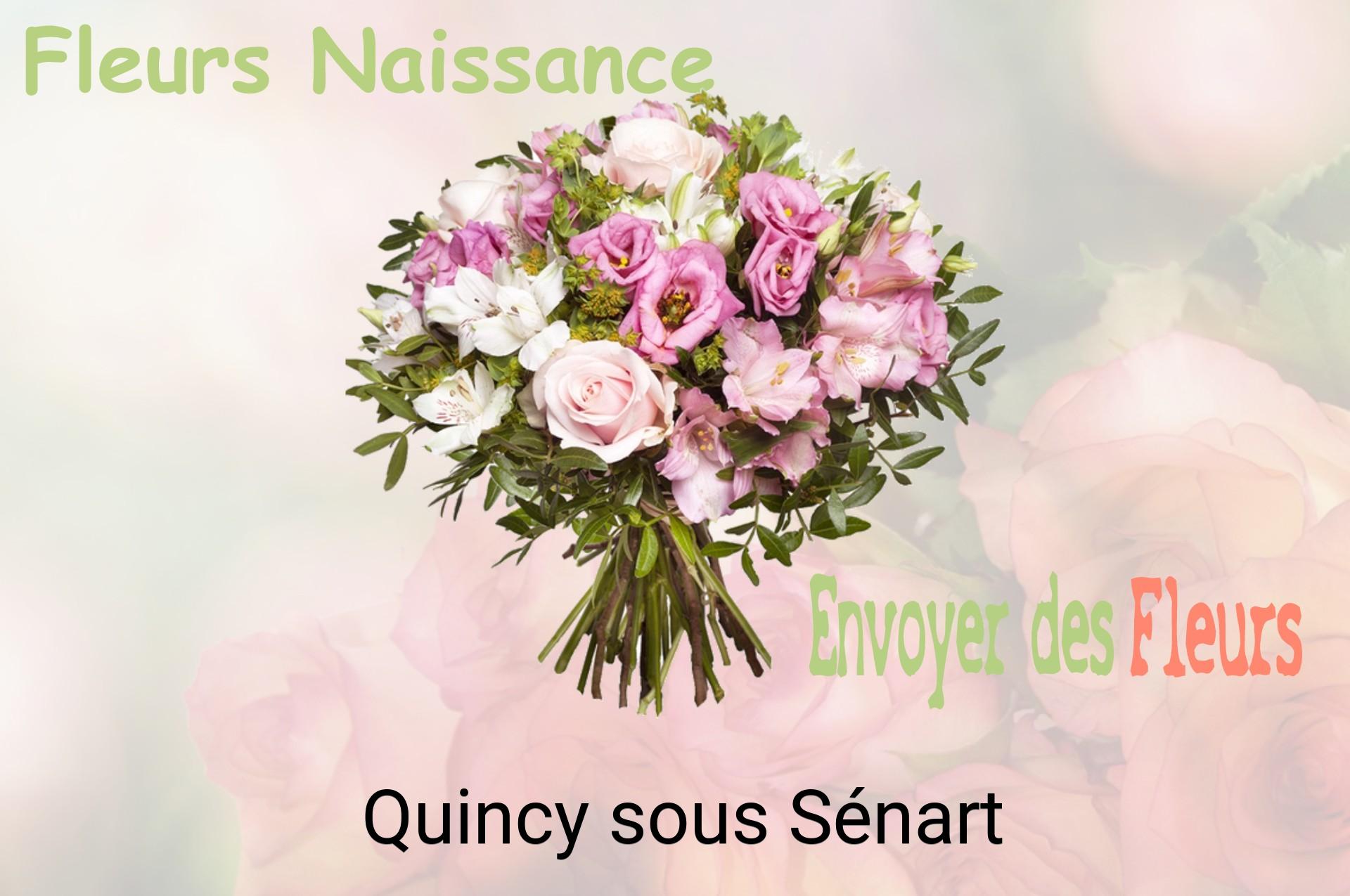 Bouquet de fleurs de naissance livré à Quincy-sous-Sénart